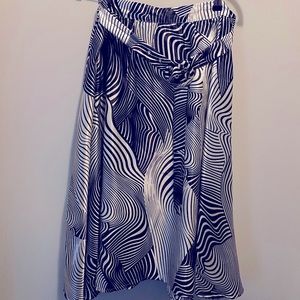 Live 4 Truth Black and White Midi Skirt